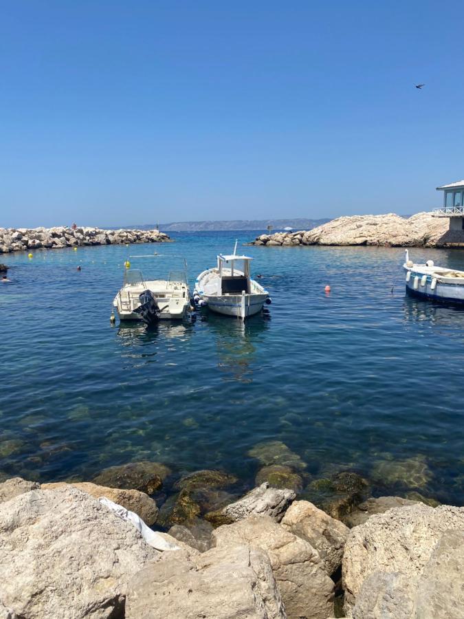 Le Cabanon Du Vallon Des Auffes Daire Marsilya Dış mekan fotoğraf